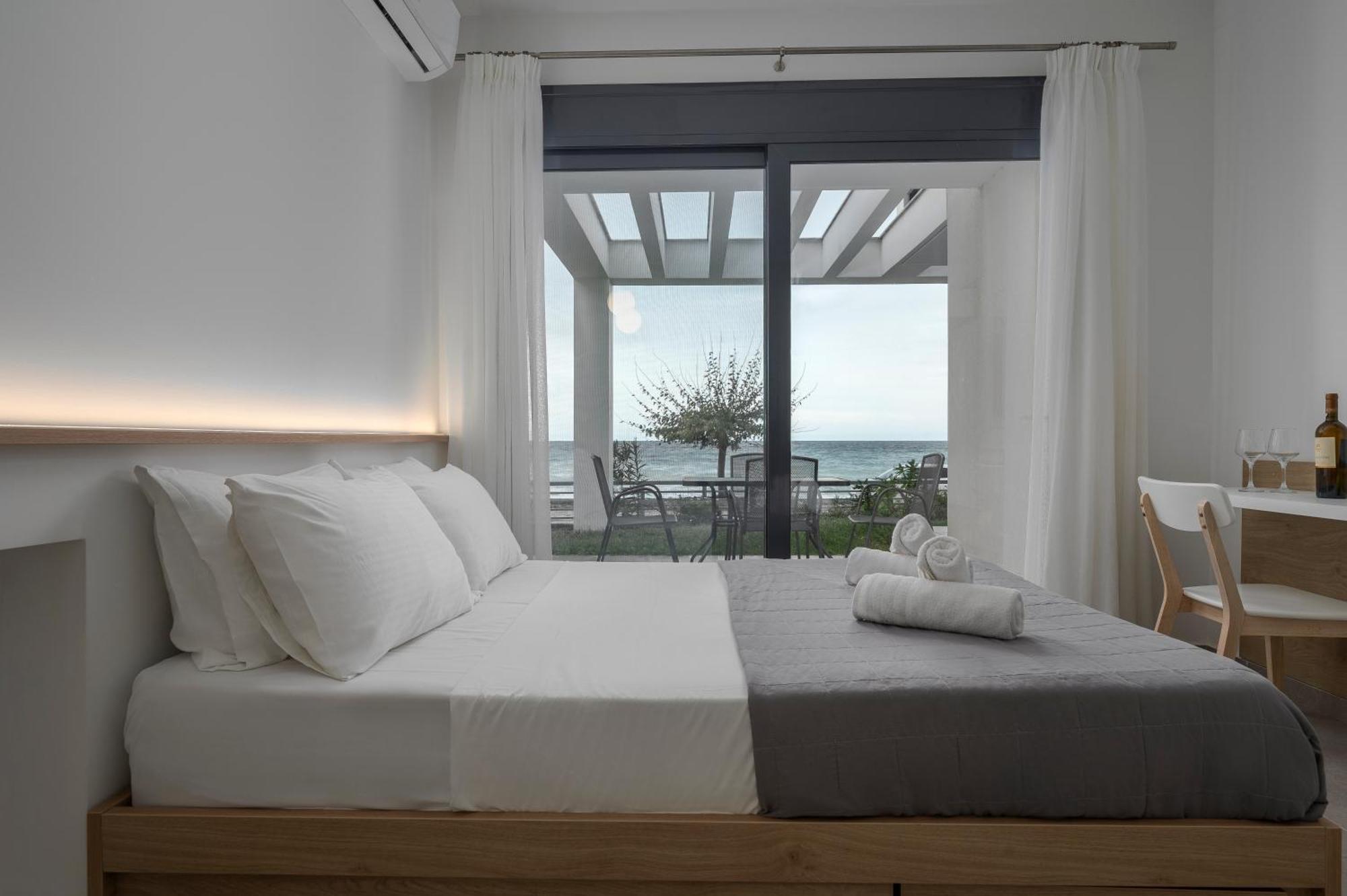 Ferienwohnung Cavo Blue Coastal Living Polychrono Exterior foto