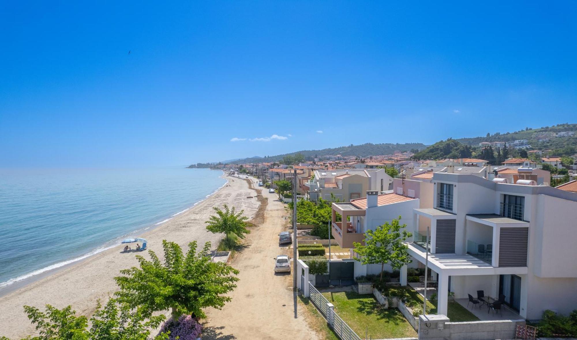 Ferienwohnung Cavo Blue Coastal Living Polychrono Exterior foto