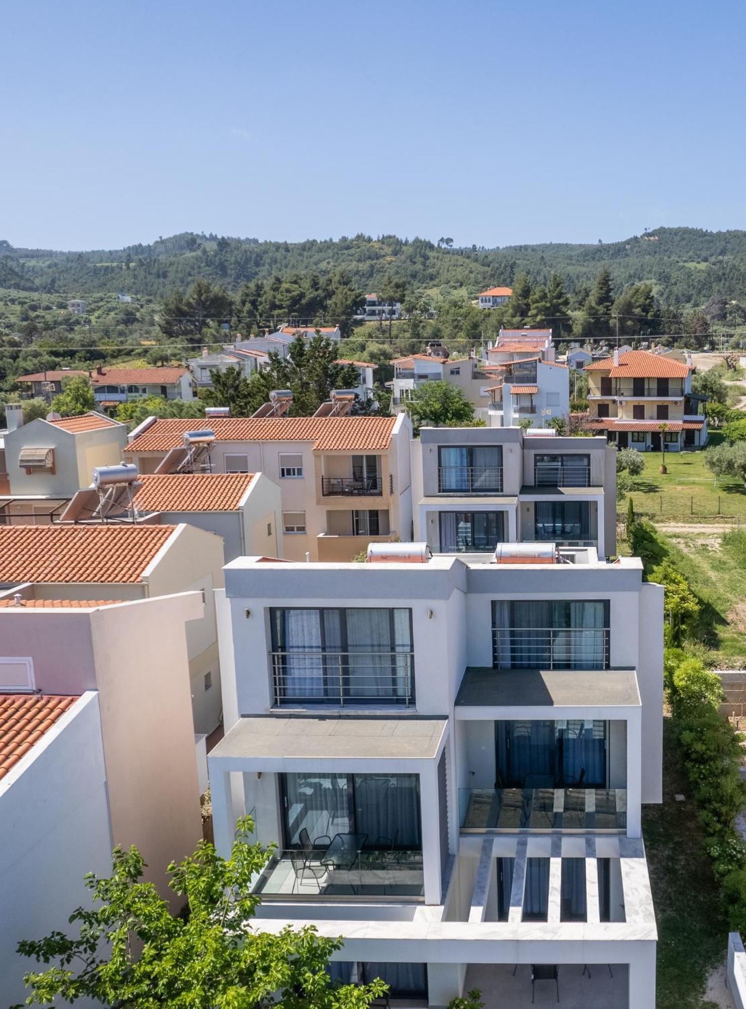 Ferienwohnung Cavo Blue Coastal Living Polychrono Exterior foto